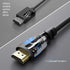 HDMI Cable 4K - 29ft with A.I.S Shielding, High Speed HDMI Cord with Ethernet for PS5, Xbox, Switch, Black
