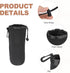 2 4" 10" PATIKIL Pcs Camera Lens Pouch, ID x H Drawstring Lens Pouch Protective Camera Lens Case Bag Soft Plush
