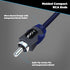 Scosche EFX Rogue RMM 2-Channel RCA Interconnect Audio Cables - 6 Inch Y-Adapter Connector for Car Stereo