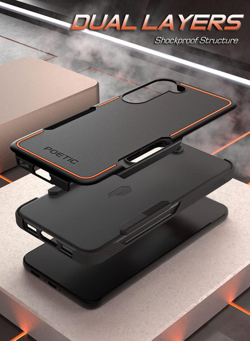 Poetic Neon Case for Samsung Galaxy S23 5G (6.2-inch), Slim Shockproof Anti-Fingerprint & Water Resistant Cover