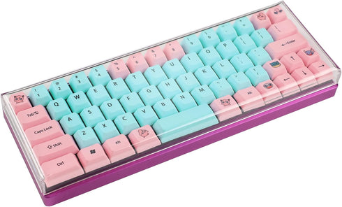 YMDK Mechanical keyboard Dust Cover Keycap Lid Acrylic for 60% 61 64 Mechanical Keyboard