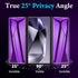 LYWHL 2 Pack Privacy Screen Protector for Samsung Galaxy S24 Ultra, Purple Anti-Blue Light, Anti-Spy Full Adhesive