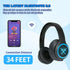 Wireless Headphones with Sword LED Lights, Kids Bluetooth Headphones for Boys Girls, Amazon Fire Tablet/Laptop/Pad
