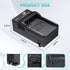 LP NB-4L NB-4LH NB-5L Battery Charger for Canon PowerShot ELPH 100 HS, SD1000, SD1100 is, SD1400 is, SD600, SD750