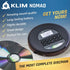 KLIM Discman MP3 Nomad Portable CD Player with Long-Lasting Battery - with Headphones - Radio FM - Compatible CD Player