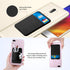 Costyle Slim Credit Card Holder for Back of Phone, Cell Phone Stick On Wallet.