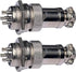 CESS Aviation 3 Pins Plug and Socket Wire Cable Connector, Diameter 0.63" (16mm), 2 Packs