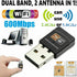 USB WiFi Adapter, AC600 Mbps Dual Band Wireless USB Mini Network Adapter for Laptop/Desktop/PC, Supports Windows