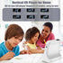 Fohil CD Player with Bluetooth 5.0, Portable Desktop Music Player for Home, Built-in Double HiFi Sound Speakers, FM