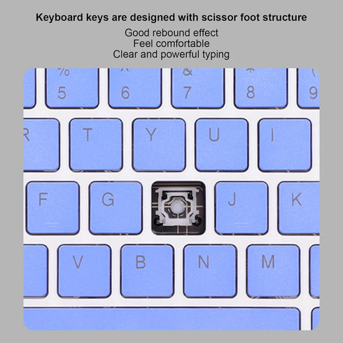 Keyboard and Mouse, Ultra Slim Bluetooth Combo, Rechargeable Portable Set for Laptop PC Cellphone