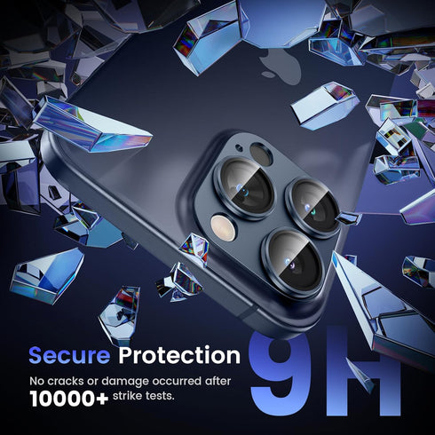 Tensea Camera Lens Protector for iPhone 15 Pro/Pro Max, Metal Aluminum Alloy & Tempered Glass, Case Friendly 2023.