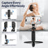 Stjiatu 360 Auto Face Tracking Tripod Rotation iPhone Desk Stand. Cell Phone Photo Vlogging Kit with Remote & Gesture