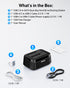 BENFEI 2.5/3.5" 5Gbps Hard Drive Docking Station with UASP Offline Clone Function, USB C Dual Bay Dock for HDD SSD, Up