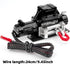 RCXAZ Winch 1/10 SCX10 90046 TRX4 TRX6 Gen8 RC Metal Wireless Remote Controller System for RC Crawler Car Axial Upgrade