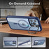 ESR Magnetic Case for iPhone 13 Pro Max, Full-Body Military-Grade Drop Proof with Built-in 9H+ Tempered Glass Screen