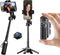 Docaharbour Phone Tripod Stand with Zoom, Portable Selfie Stick with Detachable Remote and