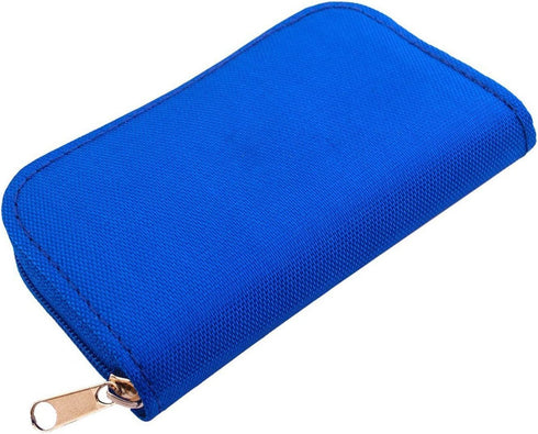 Memory Card Case, Carrying Case for Micro SD, Mini SD, and 4X CF, Card Holder Bag for Media Storage