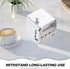 Hemobllo MP3/4 Mini Digital Portable Music Player Micro SD/TF USB Disk Speaker FM Radio (Silver)