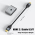 8K 2.1 0.5FT6Inch2-Pack, 48Gbps HDR10+, 2.3 HDMI Cable Ultra High Speed HDMI Cord, Support eARC, SBTM, QMS, CEC, HDCP