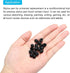 MECCANIXITY 50pcs 7mm Stylus Pen Fine Tips, Conductive Rubber Capacitive Touch Screen Universal Replacement