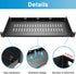 Fengone 1U 8" (203mm) 19" Server Rack Mount Shelf Network Rack Shelf Suitable for Network Equipment Racks and Cabinets