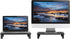 14.5" 9.25" 3.25" 1 Husky Mounts Monitor Riser Laptop Stand, Adjustable Legs, Stackable, x x Max Height, Matte Black