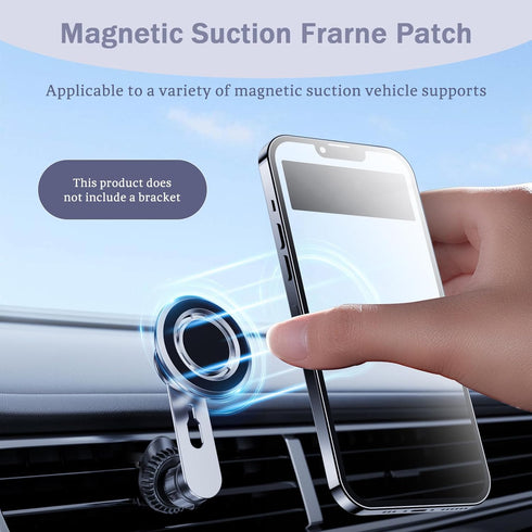 LXUEJIE 4 Set, Phone(4 Pcs Mount Metal Plates for Magnetic Phone Holder, Metal Plates Replacement Replacement Circular