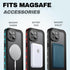 BEASTEK iPhone 15 Plus Waterproof Case, TRE Series MagSafe Shockproof Dustproof IP68 with Built-in Screen Protector