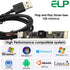 ELP 8mp 4K 2448P (64 USB Camera Module with Microphone PC Camera for Computer Lightburn Camera for Laser Engraver Mini