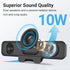 Inwa Computer Speakers for Desktop PC, USB Monitor Speakers with Clip, Wired Computer Sound Bar for Laptop with Loud