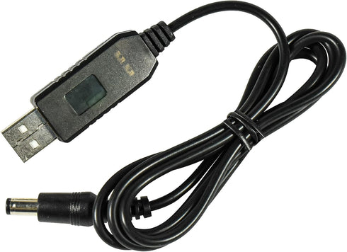 5V 12V HQRP USB to DC Step-Up Module Converter Cable Compatible with Household Electronics, Mobley Device, Portable DVD