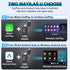 Mini Android Auto Wireless Adapter & Wireless CarPlay Adapter, Convert Factory Wired to Wireless CarPlay Dongle