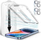 iPhone 14 Screen Protector 4 Pack with 2 Camera Lens Protectors, 9H Hardness, Drop Protection, Easy Install, HD Clear.