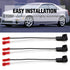MDEOOSKY 4PCS 1993-2008 1994-2014 1984-2004, 72-4568 Front Rear Door Speaker Wiring Harness, Replacement for GMC