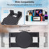 Industrial Tablet Mount for Truck & Vehicle, Heavy Duty Drill Base iPad Holder, Adjustable Aluminum Arm for 4.7"-12.9"