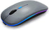 WREANU Wireless Bluetooth Mouse Rechargeable Laptop Mice with LED Lights Silent Slim Use(BT5.2