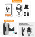 Insta360 GO 3S Mount Adapter, Foldable Vertical Horizontal Design Compatible with Insta360 GO 3/GO 3S Accessories