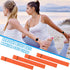 4 Adjustable(0.8 14.2 Inch,Orange) Oudain Pcs Heart Rate Monitor Replacement Strap Band, Soft Heart Rate Monitor
