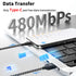 Cable,4 1 2 Cellphone/Tablets/More(2Pack 5FT) Multi Charging in Charging Cables for Multiple Devices Nylon Braided
