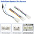Radio Wiring Harness Adapter Kit for Toyota Camry, Corolla, RAV4, Cruiser, Sienna, Tacoma, Highlander, Prius, Car