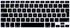 HRH Spanish Silicone Keyboard Cover for MacBook Air 13, MacBook Pro 13/15/17, iMac - Black Protector