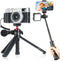 Ulanzi MT-16 Camera Tripod Stand Holder, Mini Tabletop Tripod with Cold Shoe, Travel Tripod for iPhone 12, Canon G7X