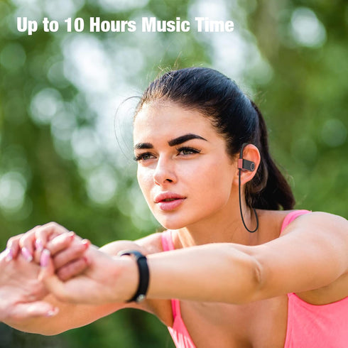 Boean Bluetooth Headphones for Women, Bluetooth 5.3 Running Headphones, IPX7 Waterproof with 15 Hrs Playtime