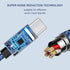 USB C to 3.5mm Audio Aux Jack Cable (4.3ft, 2-Pack) - Compatible with Samsung Galaxy S23, S22, S21, Note 20, Google