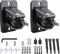 jidinung Speaker Wall Mount with Keyhole/1/4-20 Threads 4&5mm, Universal Satellite Rear Surround Sound