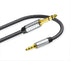 Nanxudyj 6.35mm to 3.5mm AUX Cord 1ft, 3.5mmTRS 1/8" Male to 6.35mm 1/4"