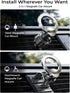 LISEN for MagSafe Car Mount, 360° Rotation Magnetic Phone Holder for Car, Hands Free iPhone Magnetic Car Mount,Magnetic Car Mount for iPhone 15 14 13 12 Pro Max Plus Mini,Magsafe Accessories