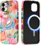 lioscre Magnetic for iPhone 12/iPhone 12 Pro 6,1'' Case, Compatible with MagSafe, Pink
