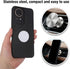 Zelphvt 20Pcs 1.3*1.3in Metal Plates for Magnetic Mount, Round Mobile Phone Magnet Stickers for Magnetic Car Mount Mini