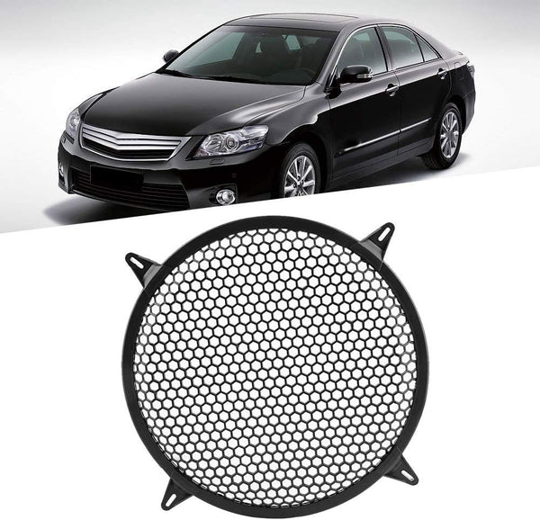 KIMISS SubWoofer Plastic Mesh Cover, Car Audio Cover Speaker Modification Cover, Car Speaker Grill 12 Guard 12inch